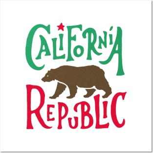 California Republic Posters and Art